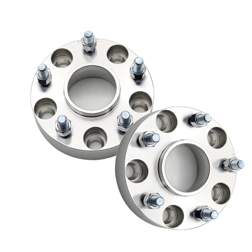Espaciadores de Ruedas de aluminio para Jeep Renegade 14-18, adaptadores de buje 2 piezas 60mm 6