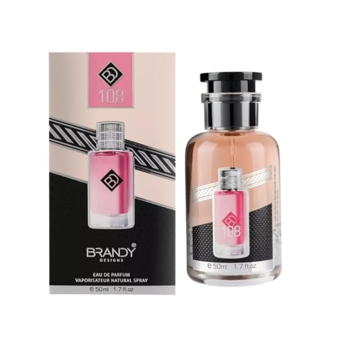 Image of Perfume 50ml 108 Long Lasting Parfum By Brandy Designs Natural Spray Fragrance Scent Musk