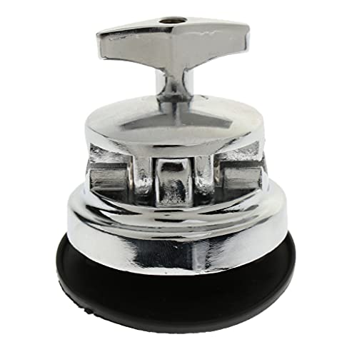 Baosity 3 peças de suporte para tambor, base de placa de apoio, suporte para tambor Tom