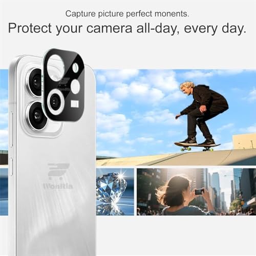 Image of [1+1 Tempered Glass for Oppo Reno 15 Pro Mini 5G with Camera Lens Protector Edges to Edge Screen Glass Protector 9H Hardness - (Pack of 2)