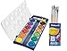 Produktbild Pelikan 720250 Deckfarbkasten K12, 12 Farben + 1 Tube Deckweiß, Schul-Standard + Pinselsel (Farbkasten+Pinsel)