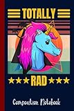  School Unicorn - 90s Retro Unicorn - Totally Rad Quad Ruled Notebook: graphing grid paper notebook, quad ruled 5x5 format for architects and designers university students
