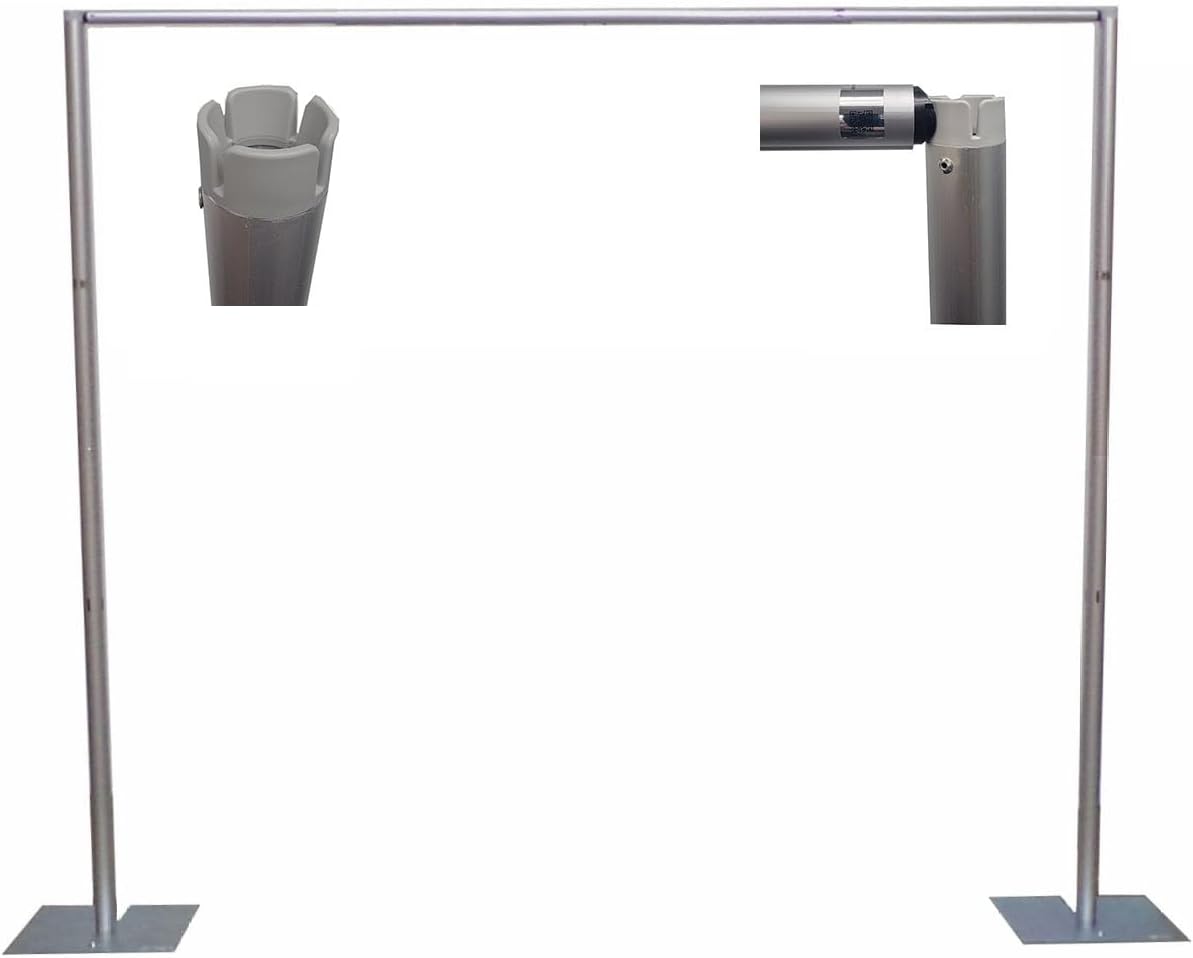 Flat Top Pipe and Drape Backdrop Kit 8ft