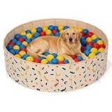 AirSwim Piscina plegable para niños pequeños de 1 a 3 años, caja de...