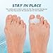 MENOCADY Pack of 12 Bunion Toe Separators Corrector for Big Toe, (0.29