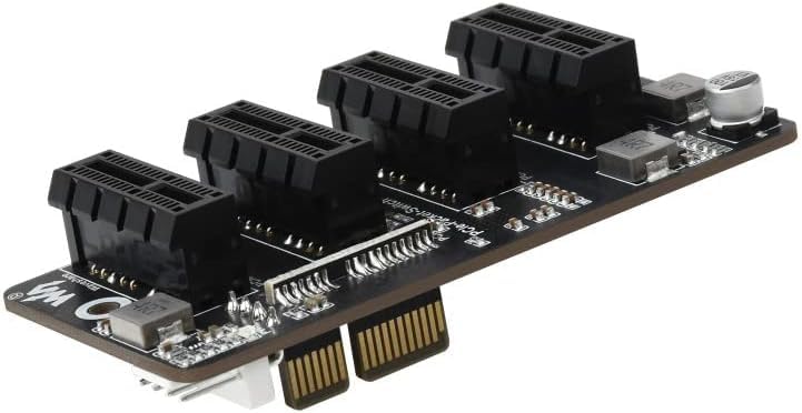 Extended 4-Ch PCIe Gen 2 ×1 Expander Expansion Board for Raspberry Pi Compute Module 4 Driver-Free PCIe-Packet-Switch-4P-picture-21