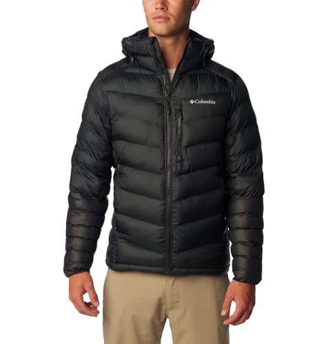 Columbia Mens Labyrinth Loop II Hooded Jacket, Black, Large