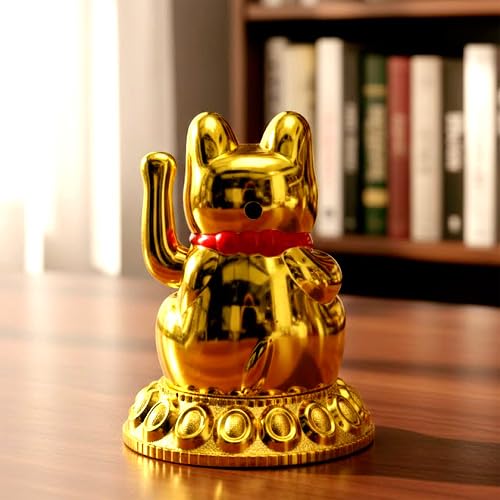 Buy Solar Chinese Hand Waving Cat: Invite Good Luck and Fortune to