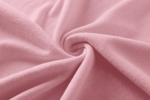 Image of DAIMIDY Womens Cotton Modal Short Sleeve Sweaters Summer Knit Tops | Breathable,Soft,Smooth Feel and Excellent Drape.Fit in Summer,Spring and Fall.