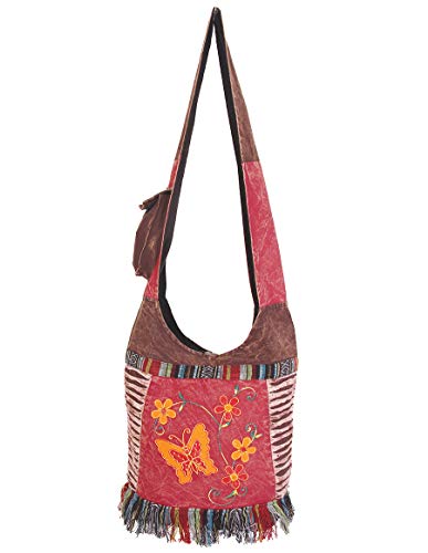 Image of THE COLLECTION ROYAL Hobo Crossbody Bags for Women, Boho Purse, Boho Bag | Hippie Bag, Indie Tote Bag, Cloth Purse for Women