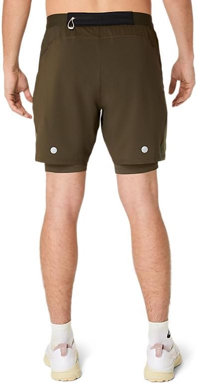 ASICS Men's Road 2-N-1 7IN Short Running Apparel