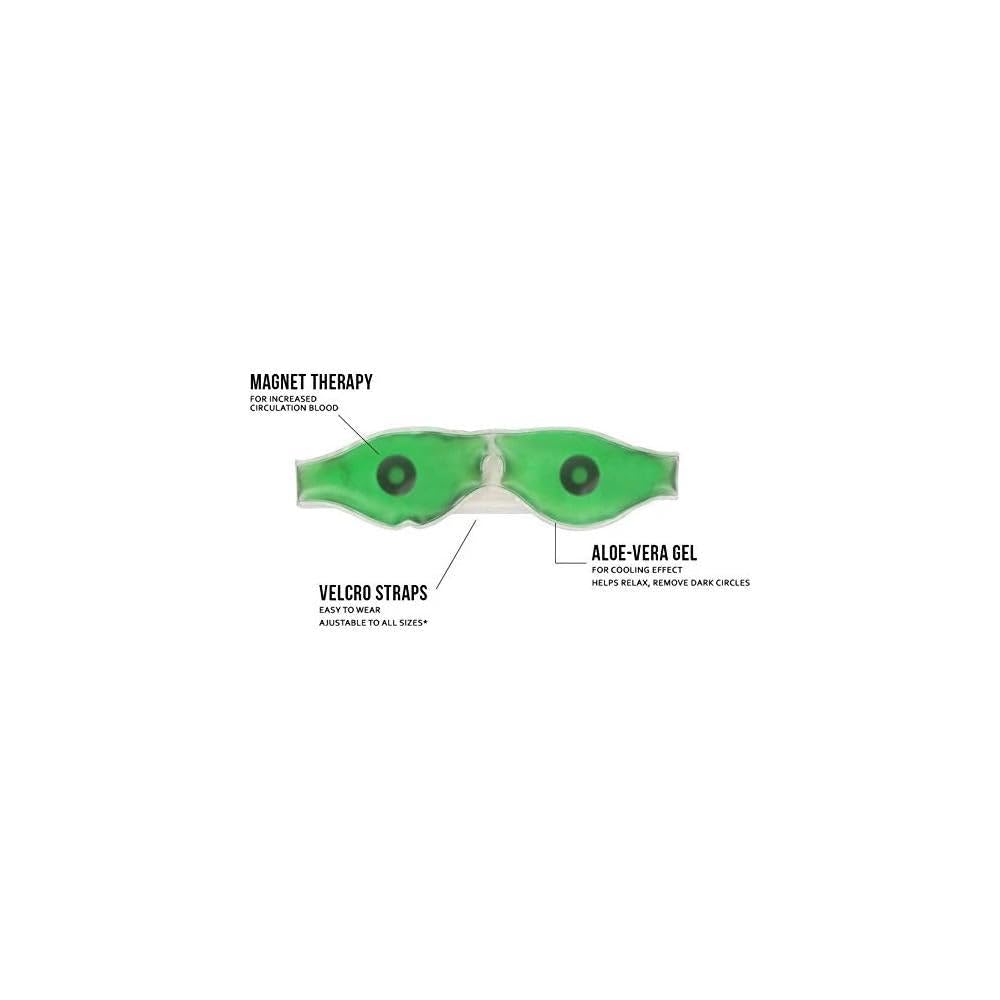 Wowli Cold Eye Mask with Stick-on Straps β Soothing, Reusable Gel Eye Mask for Puffy Eyes, Migraines, and Relaxation 2