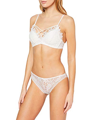 Soutien-gorge push-up rembourré contre poitrine plate ensemble 85B