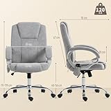 Zoom IMG-2 homcom sedia da ufficio massaggiante Zoom IMG-2 homcom sedia da ufficio massaggiante