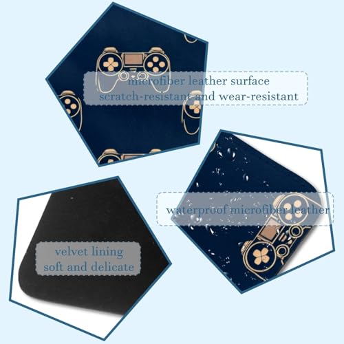 Funda para ordenador portátil de 13.8 x 10.2 pulgadas maletín ligero fondo oscuro protector 3