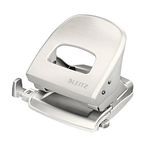 Leitz 50060004 Locher und Leitz 55620069 Heftgerät Nexxt Style (arktik-weiß | Heftgerät + Locher)