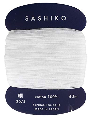 Hilo Daruma Sashiko Fino 40 Metros miniatura 1