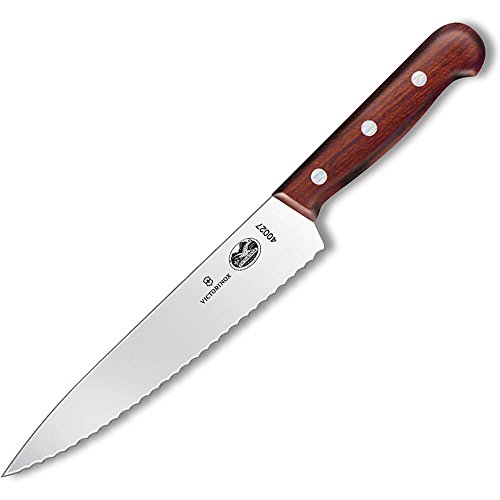 Victorinox Rosewood Tranchiermesser Well., Ahorn modifiziert 5.2030.19, Braun, 19
