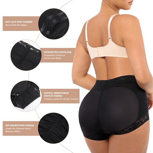 Lover-Beauty Butt Lifter Shapewear Panties Faja Shorts Body Shaper Tummy Control Butt Lifting Underwear Panties for Women4