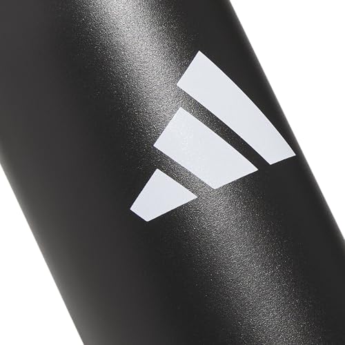 Image of adidas Straw Lid Metal Water Bottle 600 mL | Double-Wall Insulated, Leak-Resistant Lid, Stays Cold 24 Hours, Easy-Use Straw Top, Swap-Friendly Lid, Workouts & Daily Use