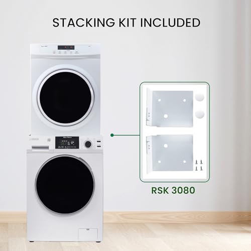 Equator Apartment Stackable 15 Lbs Washer 1.62cf 110V+Vented Dryer 3.5cf 110V - Thumbnail 7