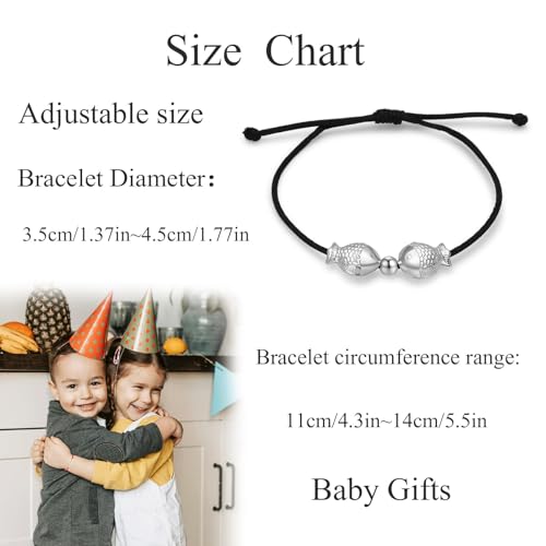 Image of Amulet for Children Red Bracelet for baby Birthday Gifts for grandsons and granddaughters