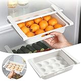 WOHSAO Refrigerator Egg Drawer, Snap-on Egg Holder for Refrigerator Organizes and Protects Eggs - Ad