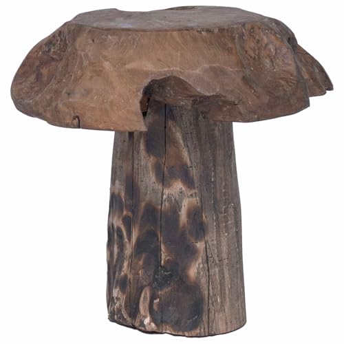 VidaXL Taburete Natural 35 x 35 x 35 cm