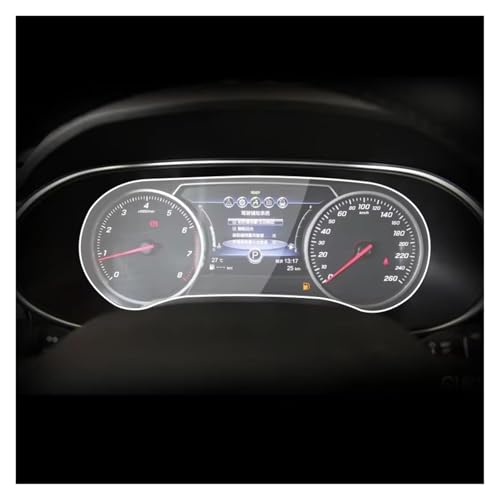 Film protection transparent anti-rayures pour écran GPS Red Banner H5 2018-2022