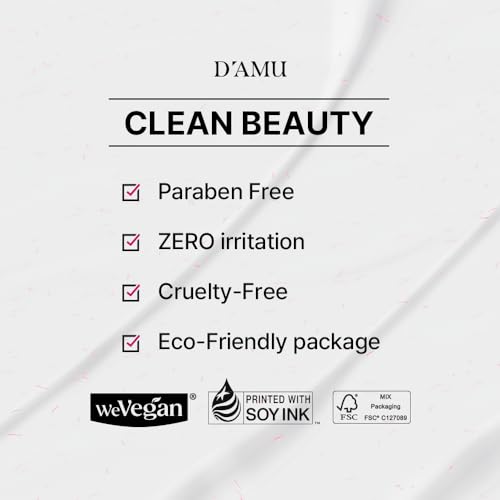 D'AMU D’AMU Silk Protein Face Cream – Lifting & Hydrating Moisturizer with Vita 5X, Chickpea Protein & Peptides – Non-Sticky, Non-Greasy, Slow Aging Korean Skincare – 1.69 fl.oz