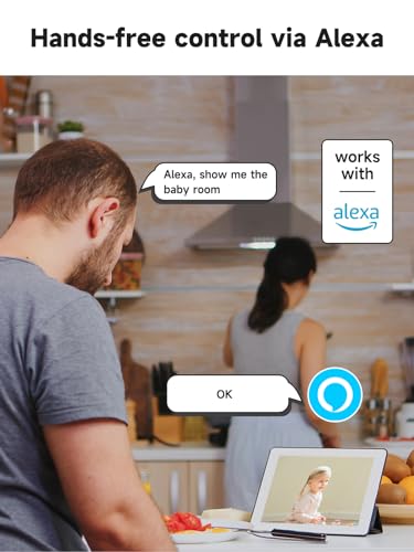 Jaiotlink 1080P 2.4G/5G Indoor Camera, Plug-In Cameras For Home Security W/Night Vision, Baby/Elder/Home Cameras Indoor With Phone App, Motion Detection, 2-Way Talk, Wifi Camera Compatible W/Alexa thumb #8