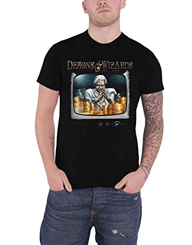 T-shirt Demons & Wizards Midas Disease respirant pour homme passionne