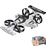 2 in1 Remote Control Car and RC Plane Stunt Drone RC Drift Car Anti Collision Drift Drones Flying Drone for Kids Remote Control Airplane for Kids 8-12 Kids Drone Plane Mini Drone for Kids 4-16