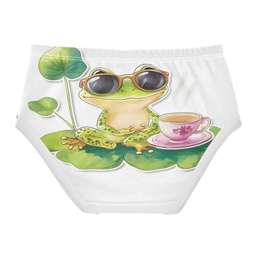 Cute Frog Lotus Toddler Girls's Underwear 2T 202b89652