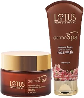 dermoSpa Japanese Sakura Day Cream_50 + Face Wash_80g (Set Of 2)