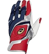 asics(アシックス) 野球 両手用 GOLDSTAGE バッティンググローブ 手袋 カラー 一般用