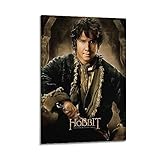 VZRSQZK Filmposter Hobbit, Bilbo, dekoratives Gemälde, 