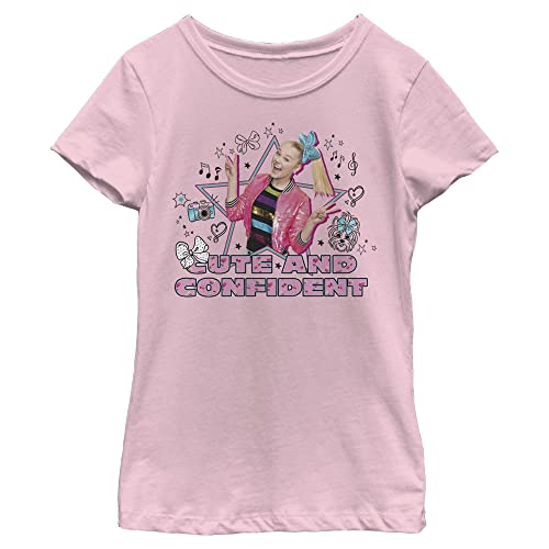 T-shirt JoJo Siwa rose pour fille Nickelodeon en taille XS