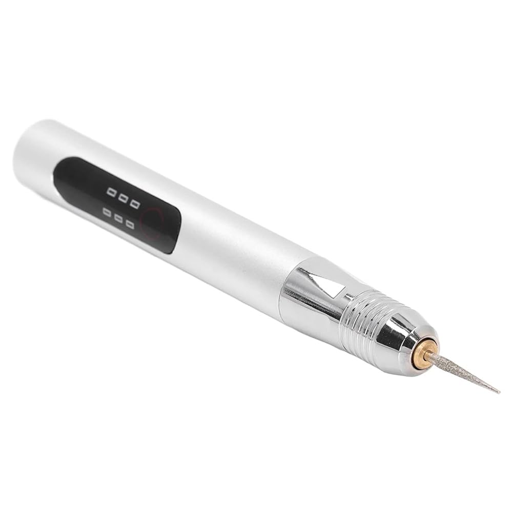 UDSKNV[KSL Polishing Grinding Pen 10W 5V 3 Gear Mini Electric Engraving Pen for Glass, Metal Wood,Plastic Leather,Jewelry
