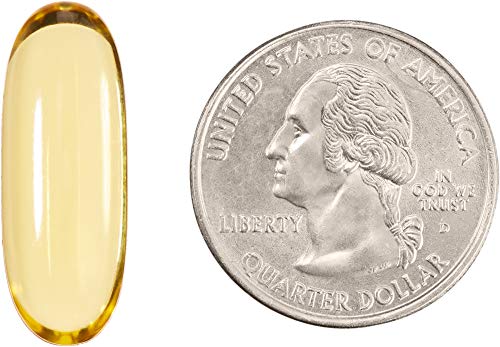 Amazon Brand - Revly Super Omega-3 Wild-Caught Fish Oil With Natural Lemon Flavor - Epa, Dha Omega 3-Fatty Acids - 90 Softgels (1280 Mg Per Serving, 2 Softgels) #TOP5