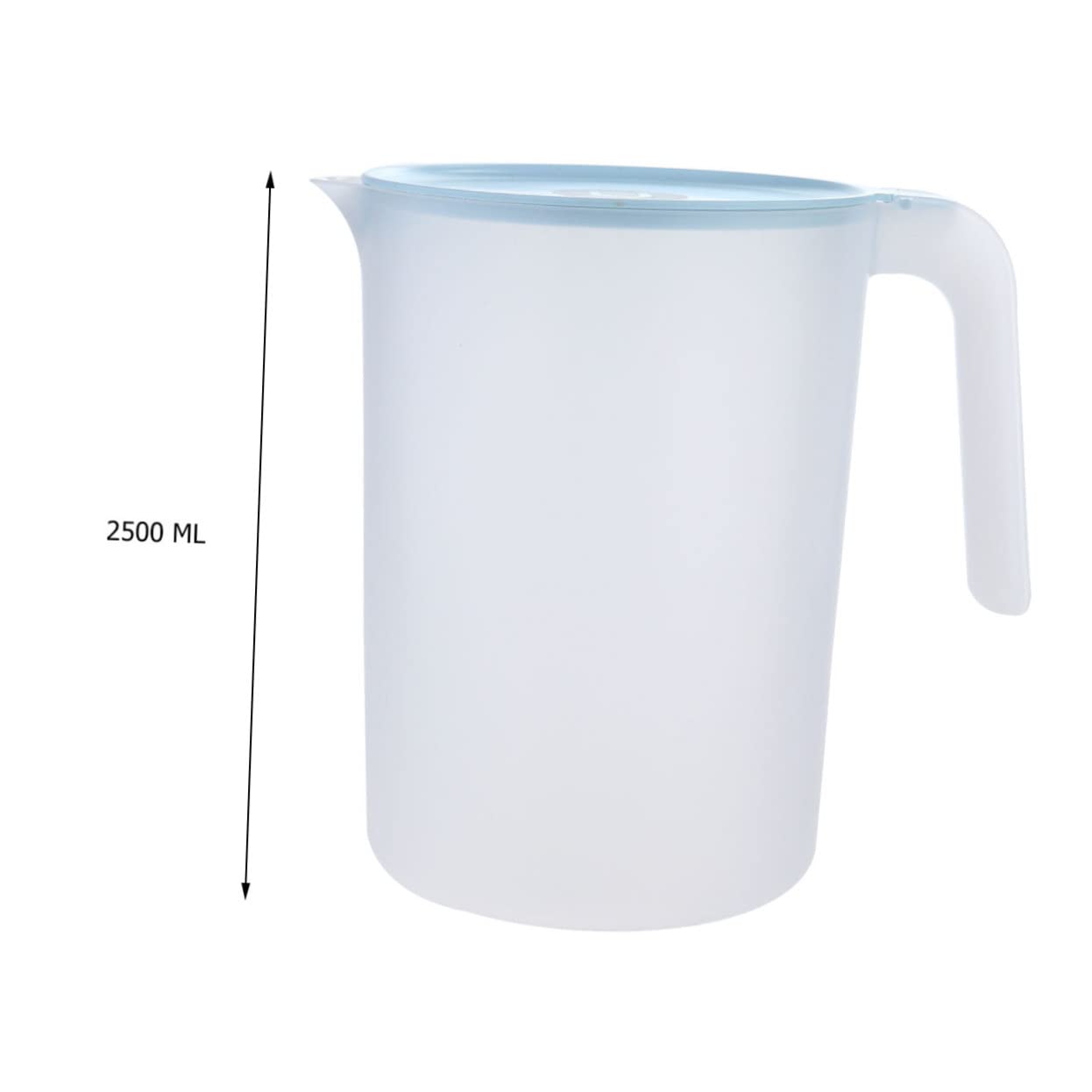 Cabilock Bollitore D'acqua in Manico Contenitore Per Acqua Calda Coperchio Pentola Per Cucina Ufficio e Uso Quotidiano