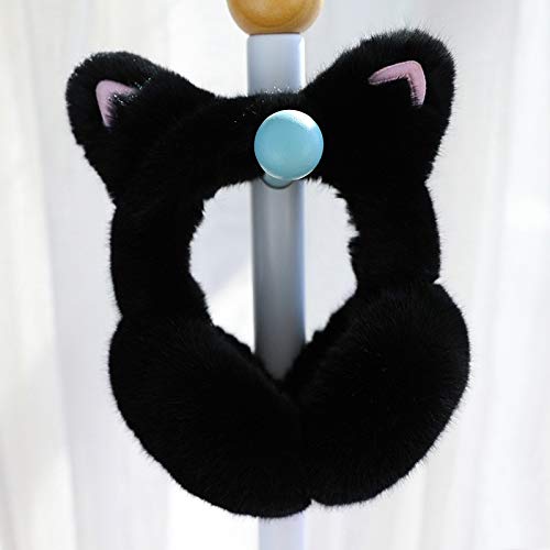 Cache-oreille chaud pliable femme un cadeau parfait pour l'hiver