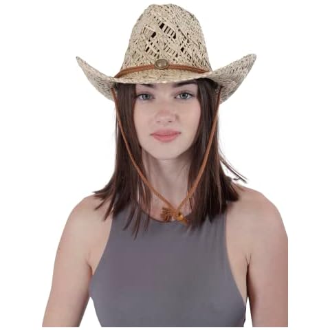 Chapeau cowboy en paille Carnavalife XH-99 Cover