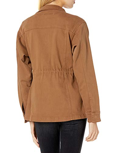 The Drop Women's Andi Utility Zip Front Jacket, Earth, Xs #TOP3