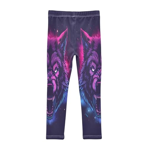 Toddler Girls Leggings Printed Yoga Pants Leggings Mighty Wolf for Kids2