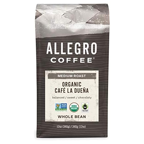 Allegro Coffee Organic Cafe La Duena Whole Bean Coffee, 12 oz Cover