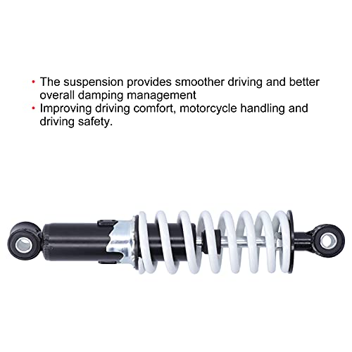 250 Mm Motorrad Stoßdämpfer, KIMISS Einstellbarer Stoßdämpfer ATV Stoßdämpfer Ersatz für ATV Go Kart Quad Dirt Sport Bikes