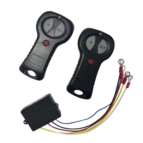 Cabrestante de control de cable y mando inalámbrico para rescate en rutas 4x4 y barro
