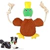Fida Dog Toys for Aggressive Chewers Dog Toys to Keep Them Busy Squeaky Dog Toys for Large Dogs Intactive Dog Rope Toy Plush Duck Dog Toys for Small Medium Dogs