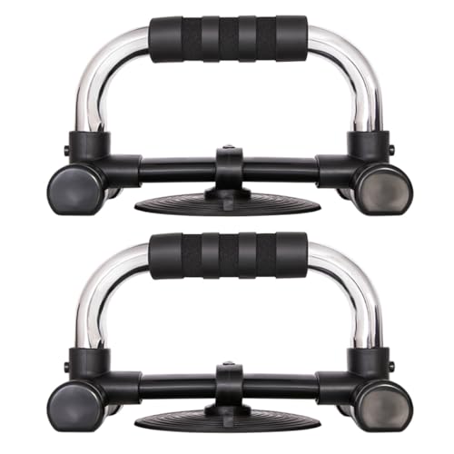 Barre de pompes Healvian ergonomique H pour préserver les poignets en musculation